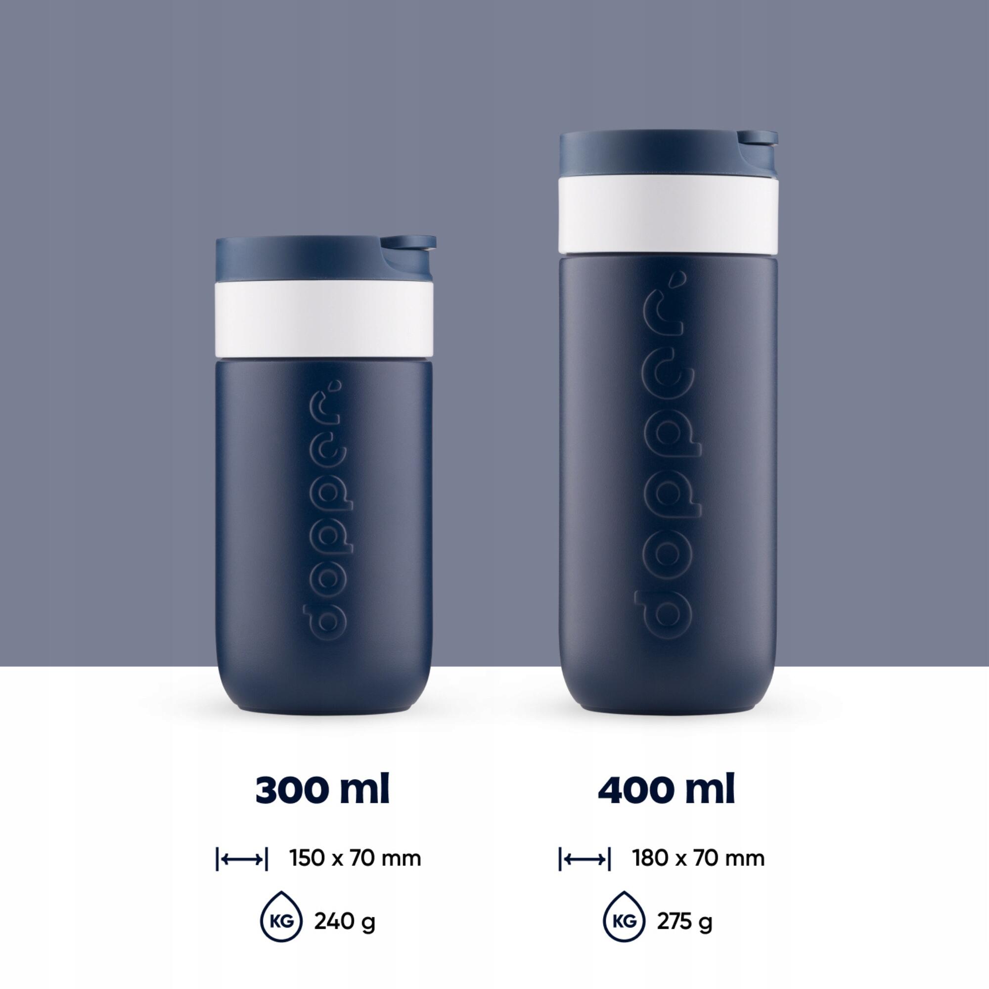 Kubek termiczny Dopper Travel Mug ciepłe zimne gazowane napoje 4/7