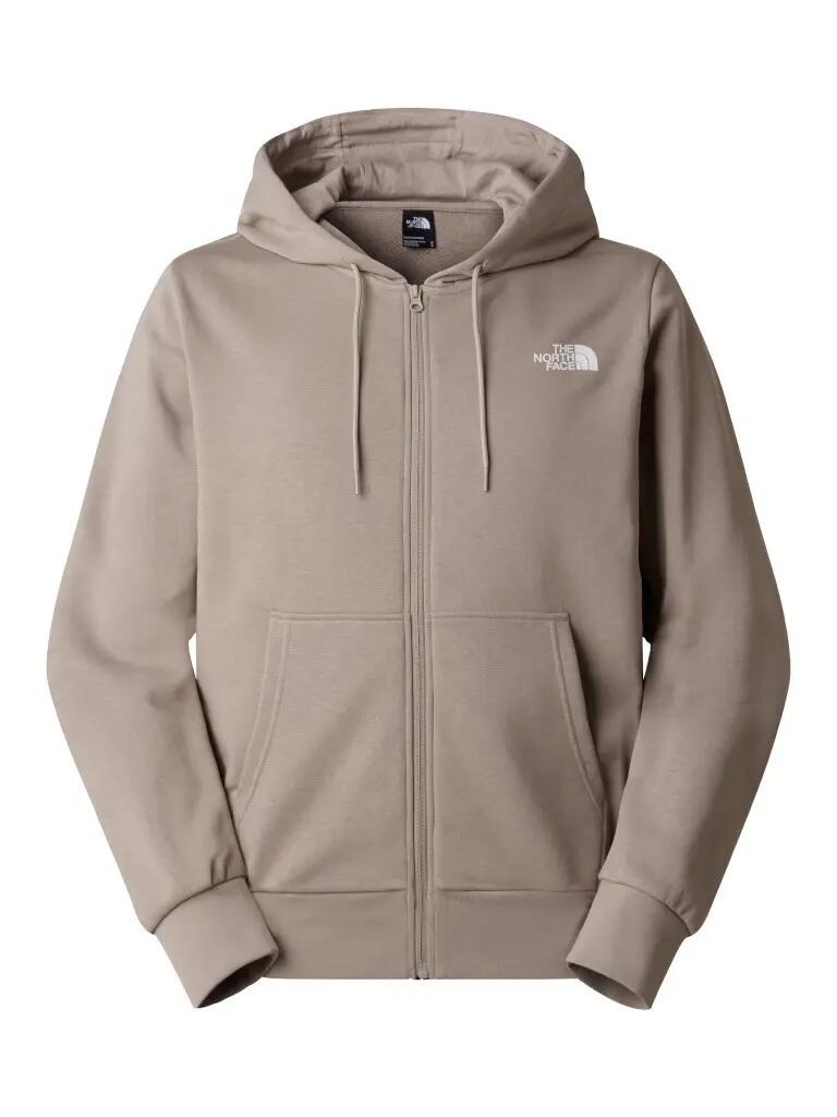 the north face uomo felpa nf0a8gq7 2mb1 m simple dome light regular fu stone 2/5