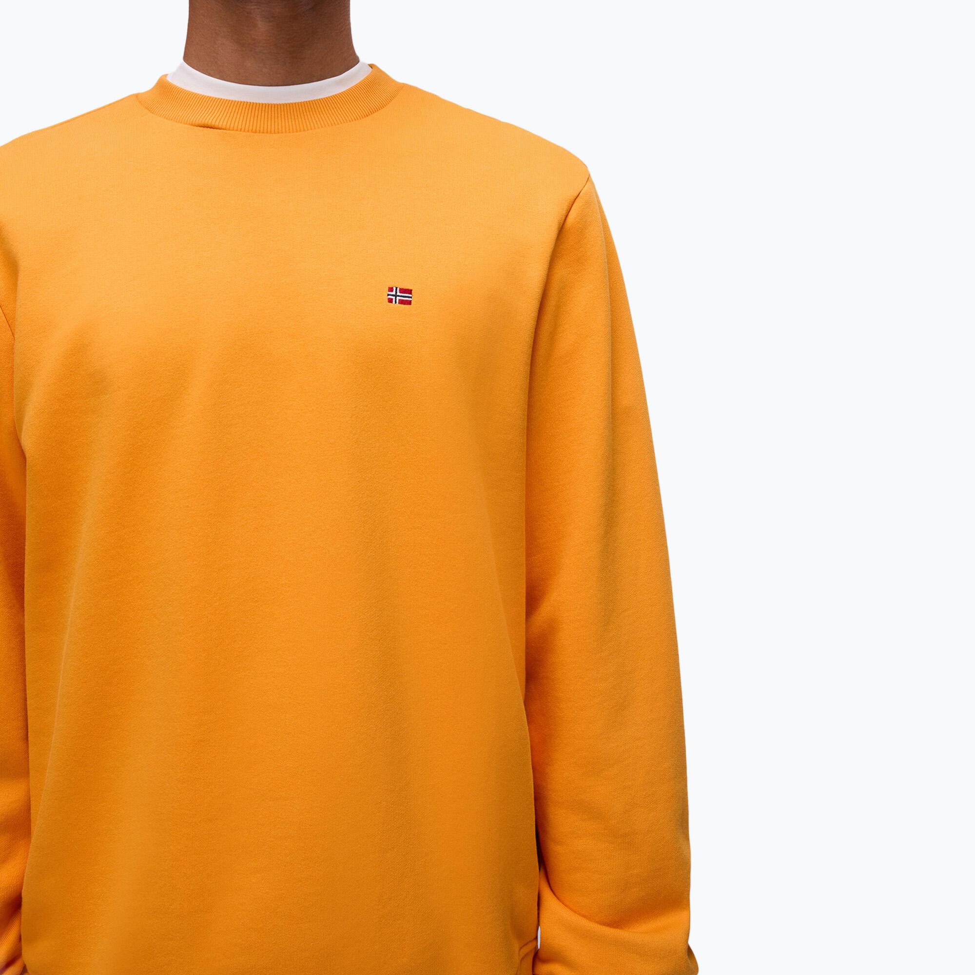Bluza męska Napapijri Balis Crew Sum 2 apricot A70 3/6