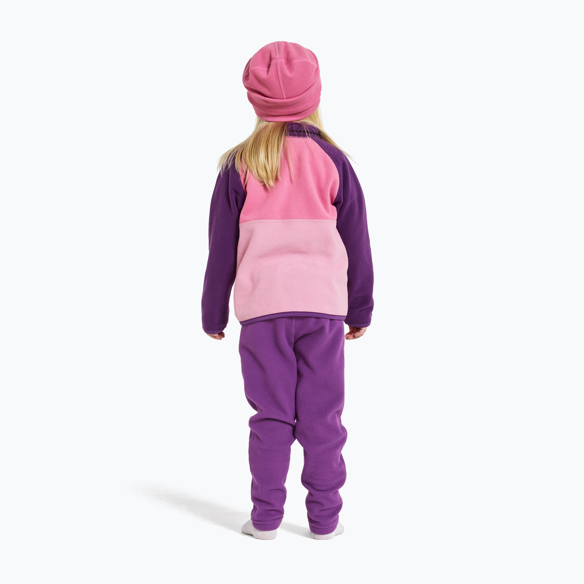 Bluza polarowa dziecięca Didriksons Monte Half Button 3/7