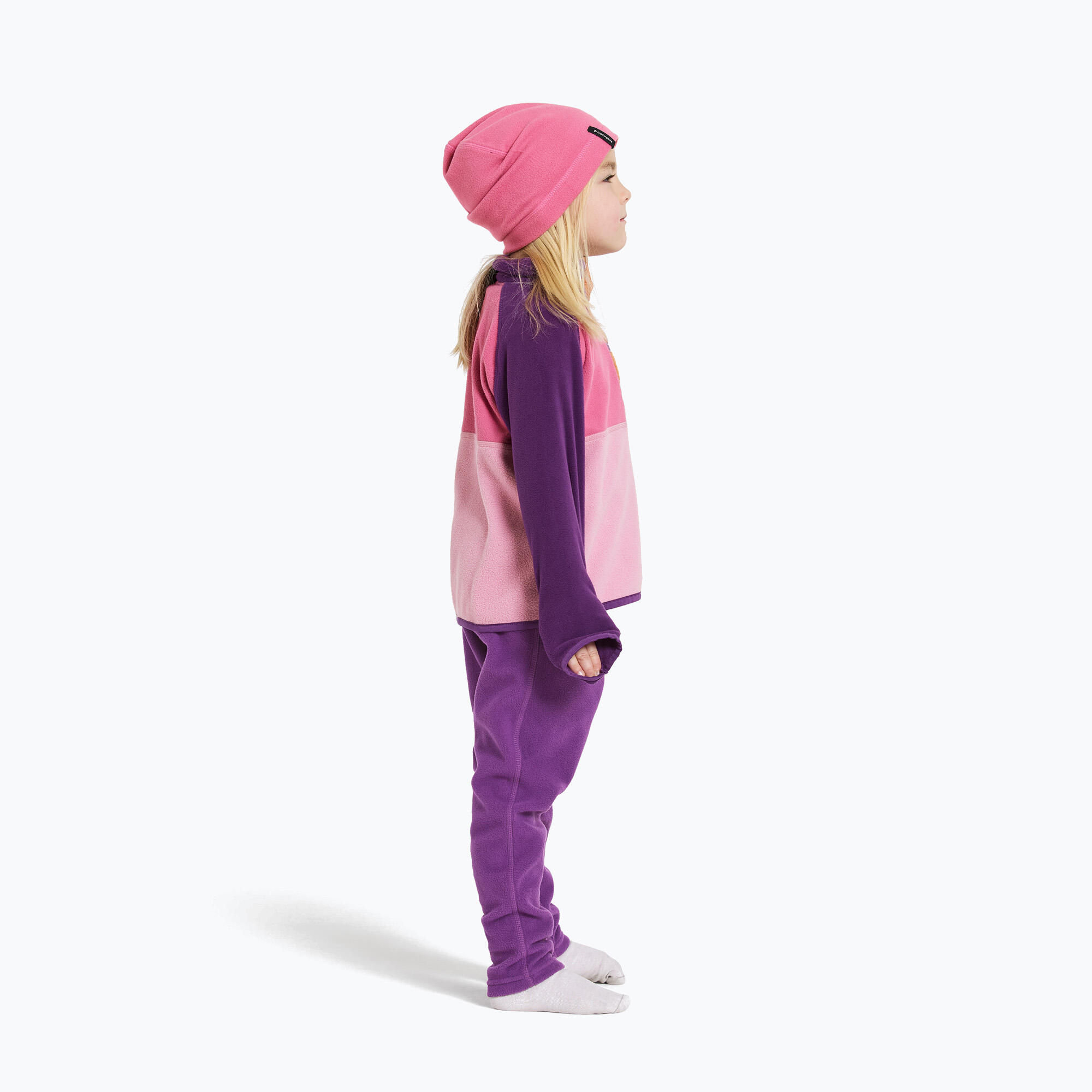 Bluza polarowa dziecięca Didriksons Monte Half Button 4/7