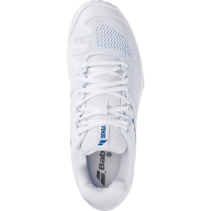 Zapatillas Babolat Sensa Blanco Azul Mujer 3/7