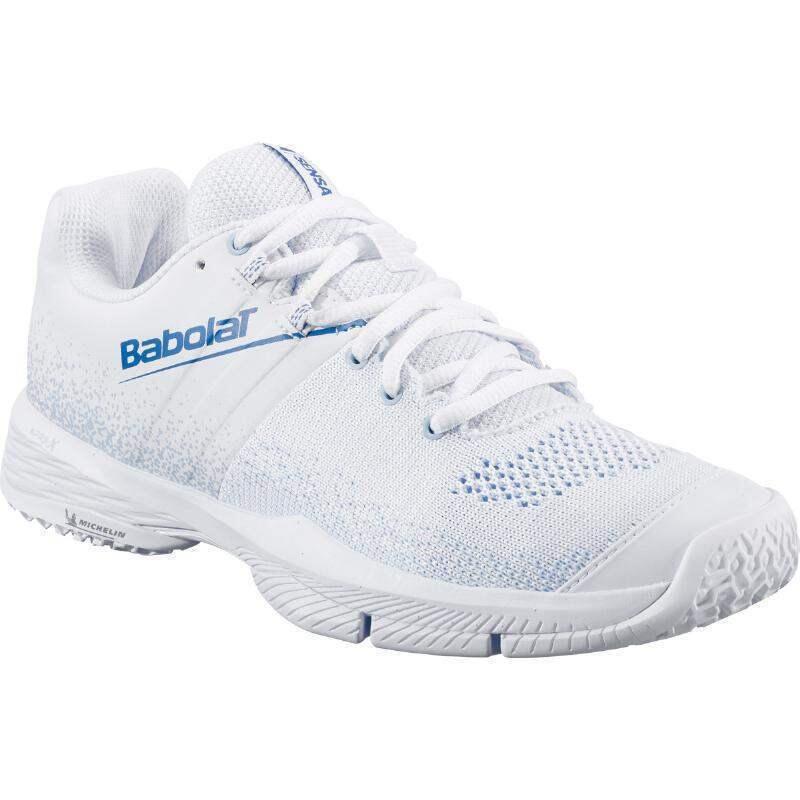Zapatillas Babolat Sensa Blanco Azul Mujer 2/7