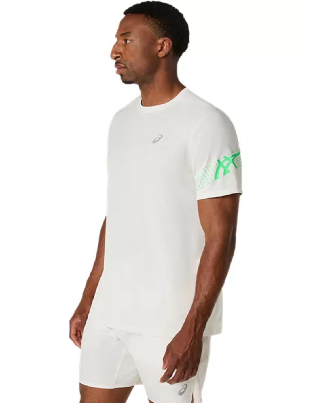 T-Shirt für Männer Asics Icon ss top Weiß 2/5