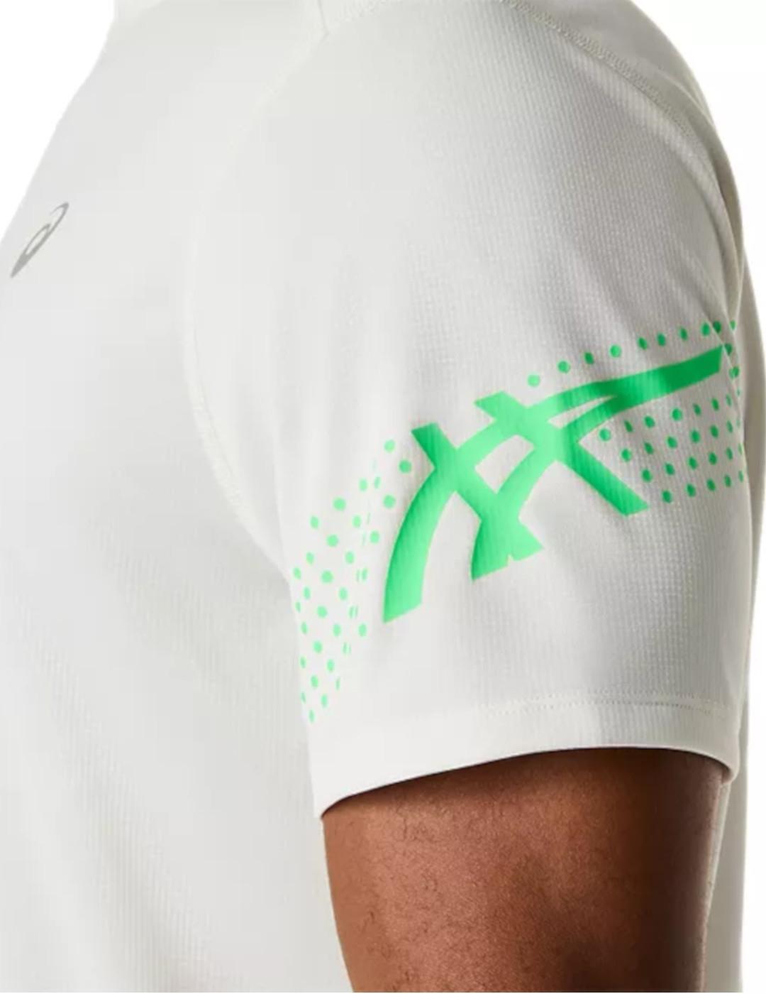 T-Shirt für Männer Asics Icon ss top Weiß 4/5