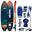 SUP 11' Skiffo Rivage SUNSET - caiac 2 în 1 - pachet complet și design unic