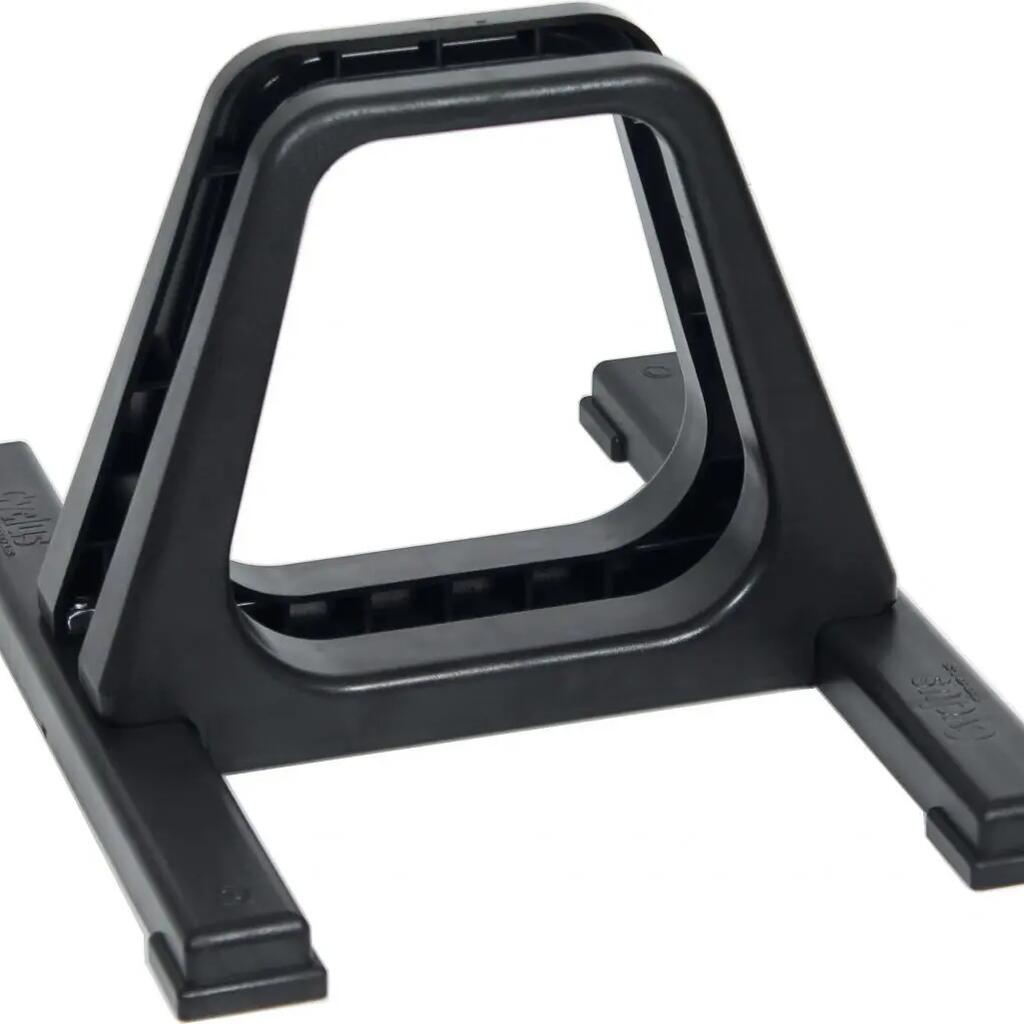 Cycplus Adjustable Bike Display Stand, Plastic, Black