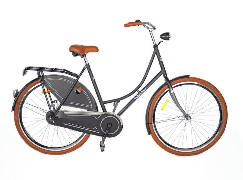 Wheelerz Omafiets 28 inch, zwart 57 cm 1/1