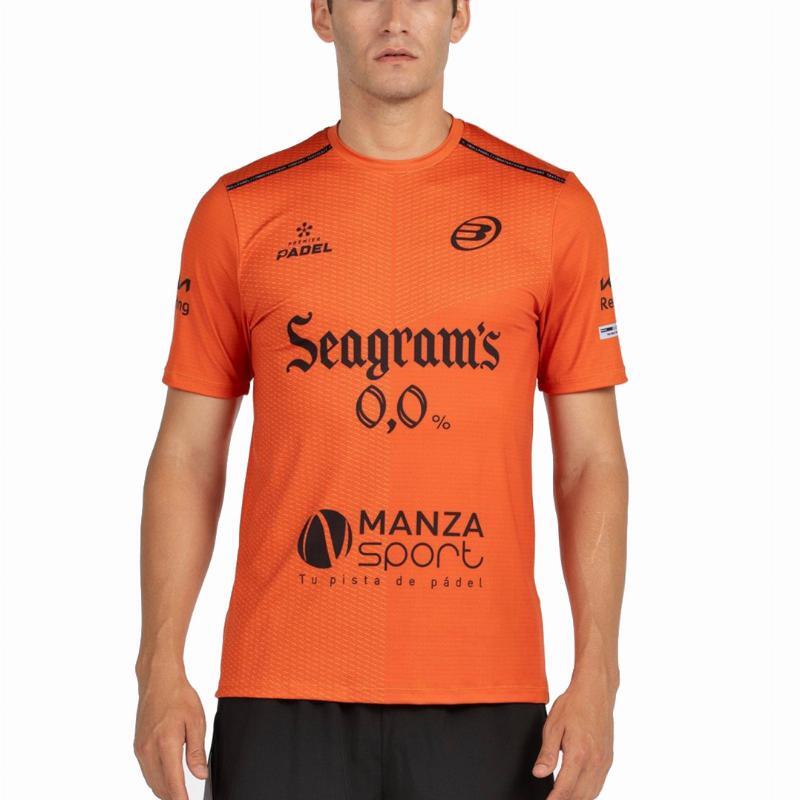 Camiseta Bullpadel Paquito Navarro Premier Padel Mesia Clay 5/7
