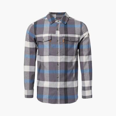 Heren hiking long_sleeve shirt breathable nordkap flannel ii
