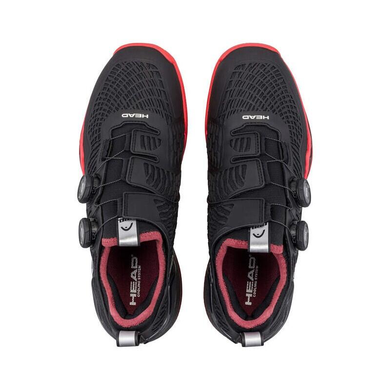 Zapatillas Head Endure Pro BOA Clay Negro Rojo 2/5