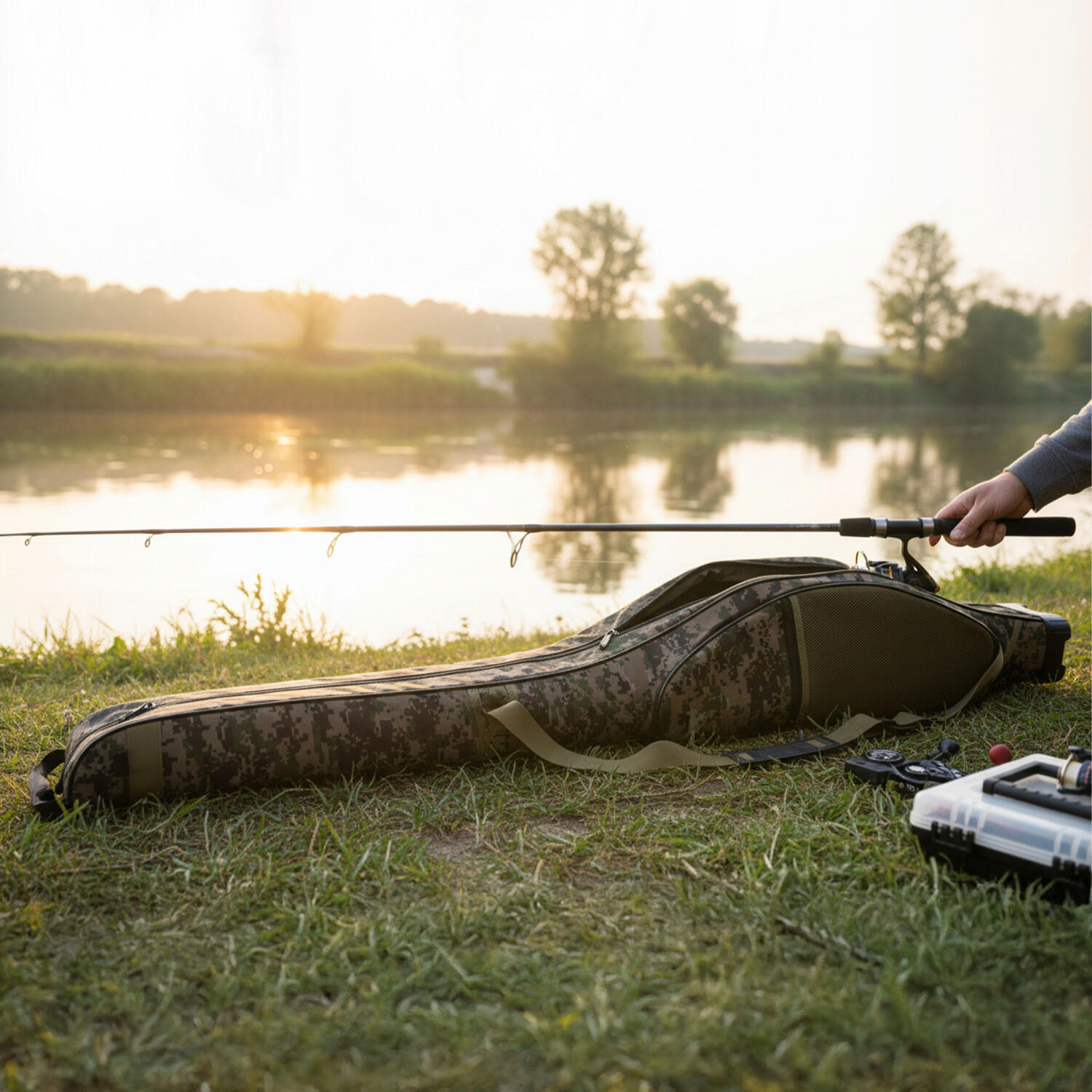 il Lago Passion Hardcase Rutenfutteral Digi Camou 2/3