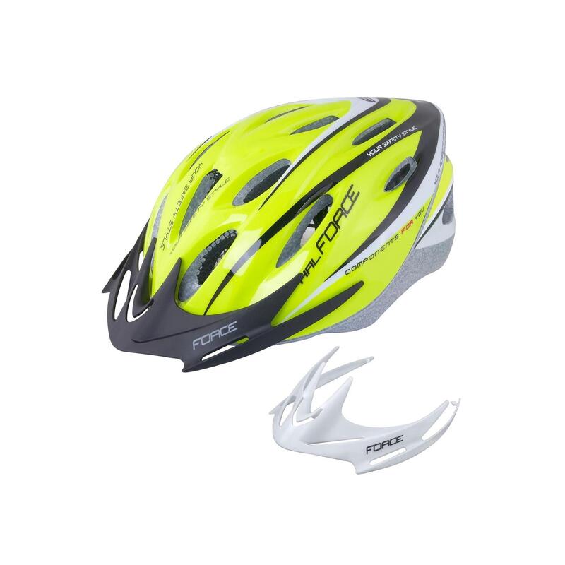 Casca Force Hal Galben Fluo/ Negru XS-S