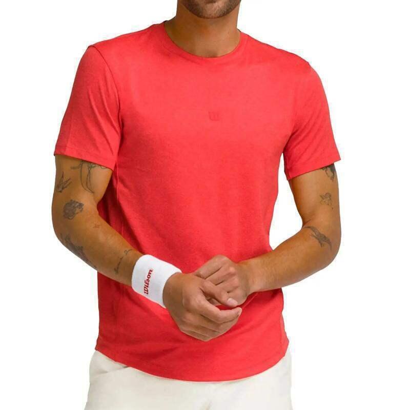 Wilson Daily Performance Red 2025 T -Shirt 2025 5/5