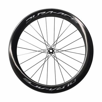 Centrale vergrendeling van de schijfrem van een fietswiel shimano dura-ace wh-r9