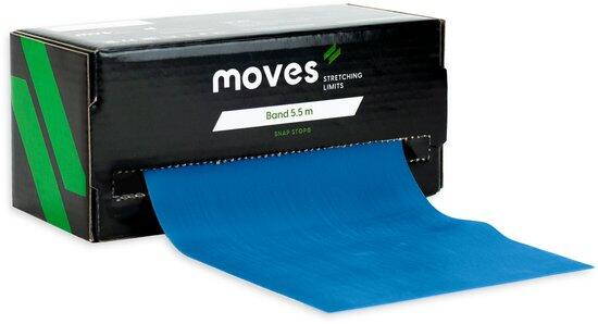 MOVES Band SANS LATEX 5.5m Bleu