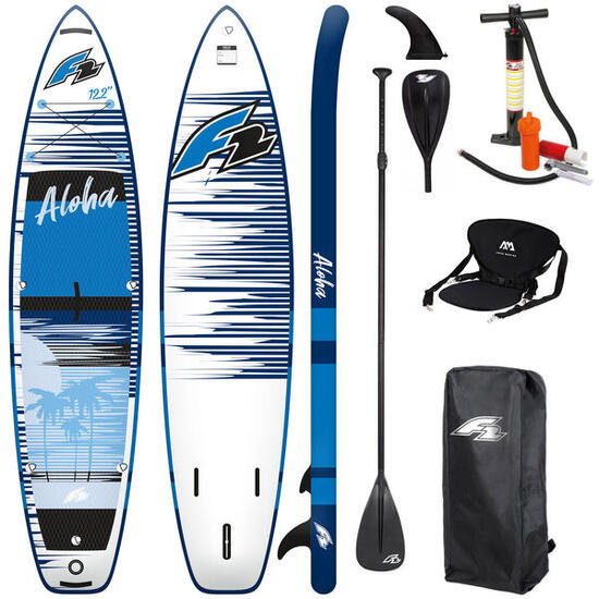 Deska SUP Pompowana F2 Aloha 12'2" 372 cm Blue COMBO