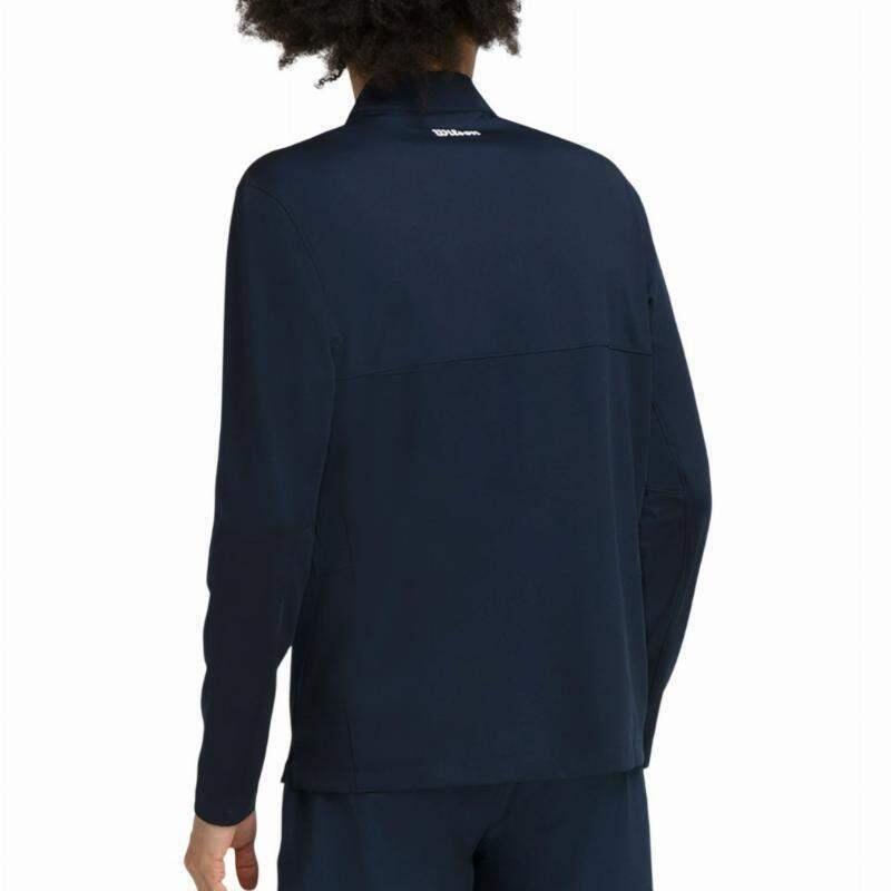 Mezza zip da uomo Elevate Performance blu scuro 3/5