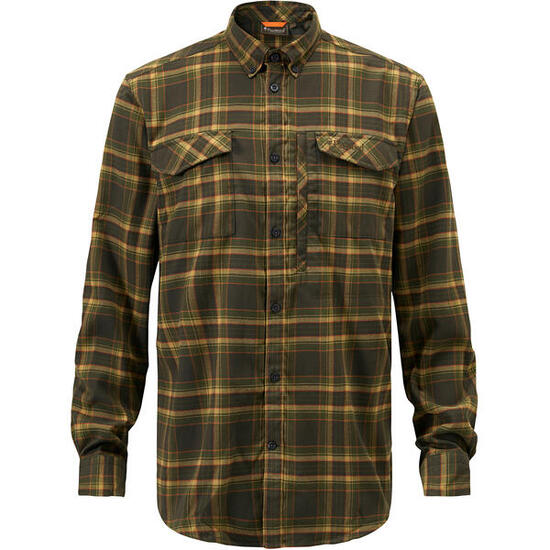 Pinewood Abisko Hiking Flannel Shirt Herren (Mossgreen) Größe L