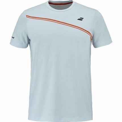 Camiseta Babolat Play Crew Neck Azul Claro