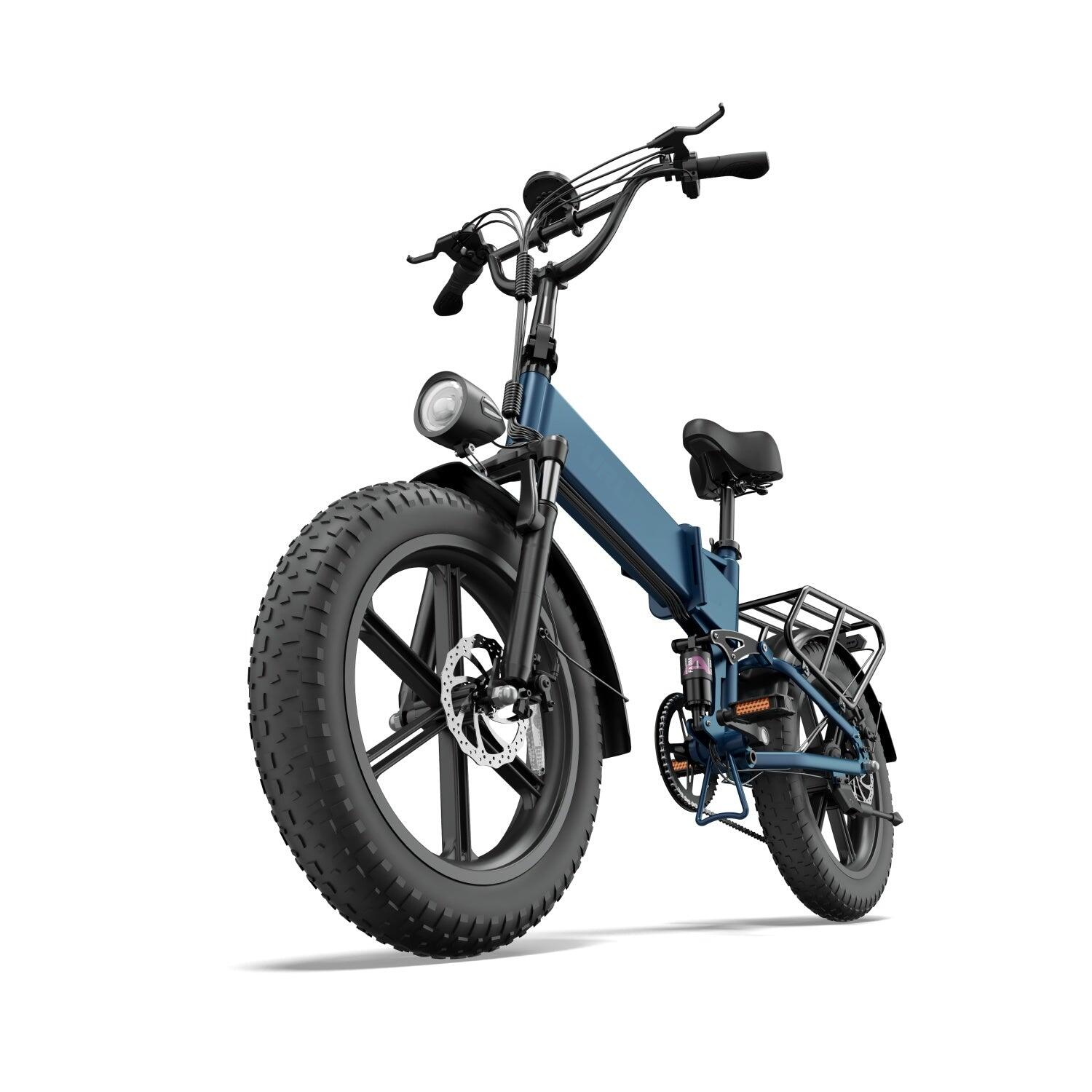Elektrische Fiets URLIFE T5 750W 48V13Ah 20" Blauw 4/5