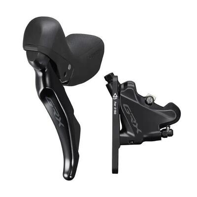 Hydraulische schijfremmen voor links grind dubbel shimano grx400