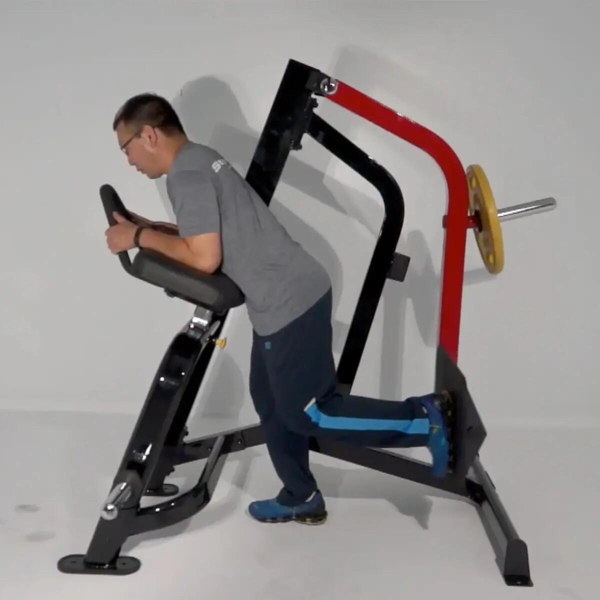 Steelflex Plate Load heup extensie PLHE voor fitness en bodybuilding 5/6