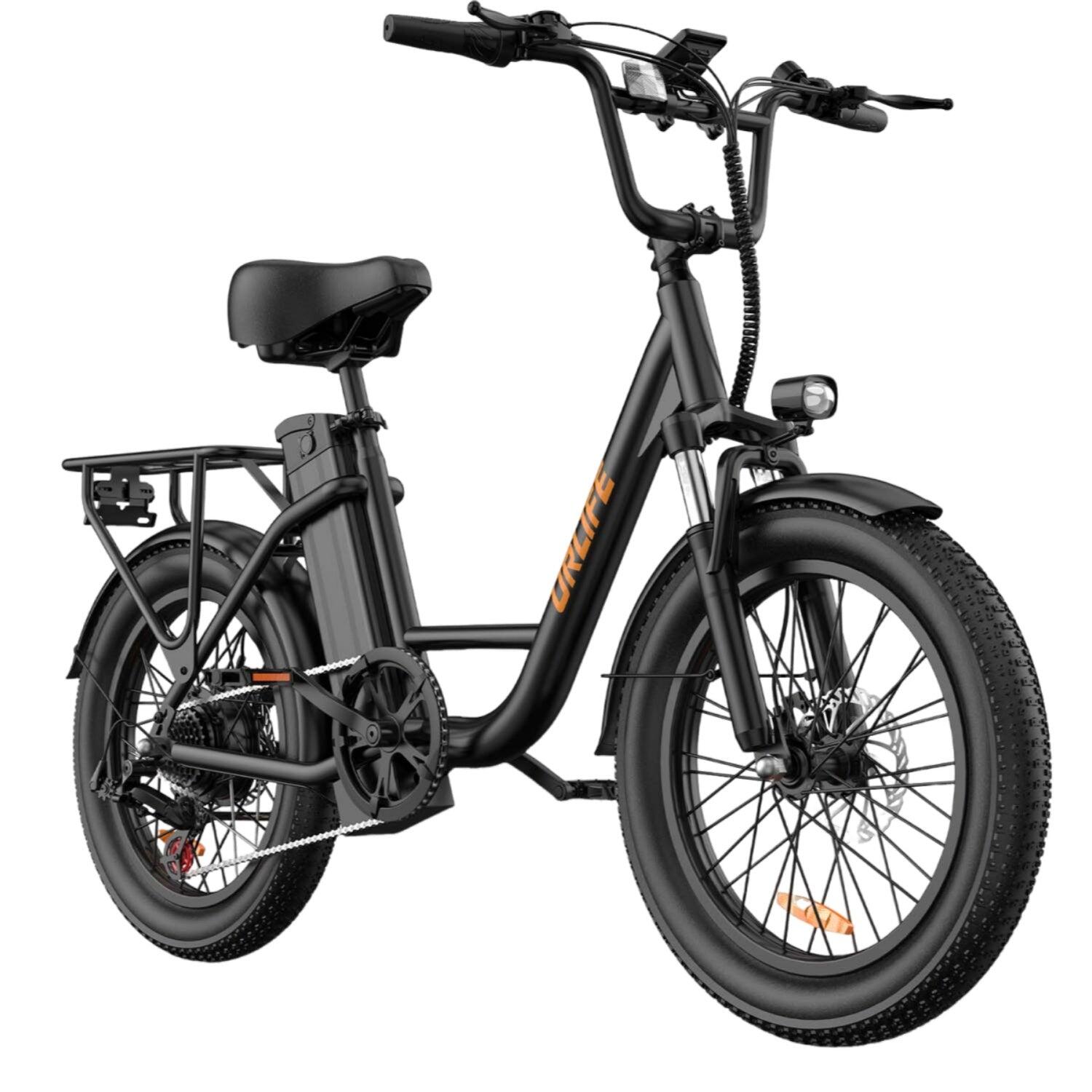 URLIFE E20 E-bike 250W Batterij 48V 13Ah  20 Inch Zwart 2/5