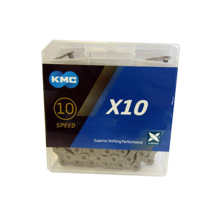 KMC X10 Gray 114p 10V chaîne