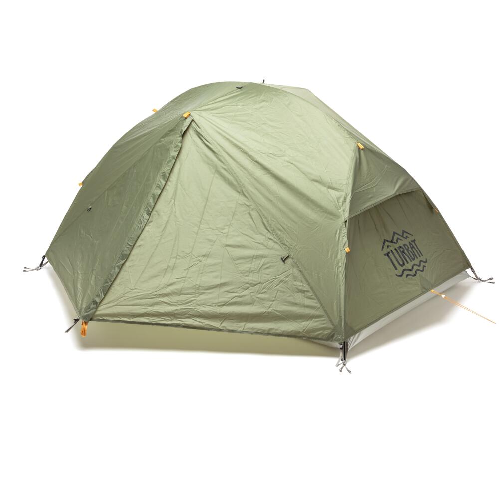 Shanta 2 Iguana Green - lichtgewicht tent - 2 persoons - Groen 2/5