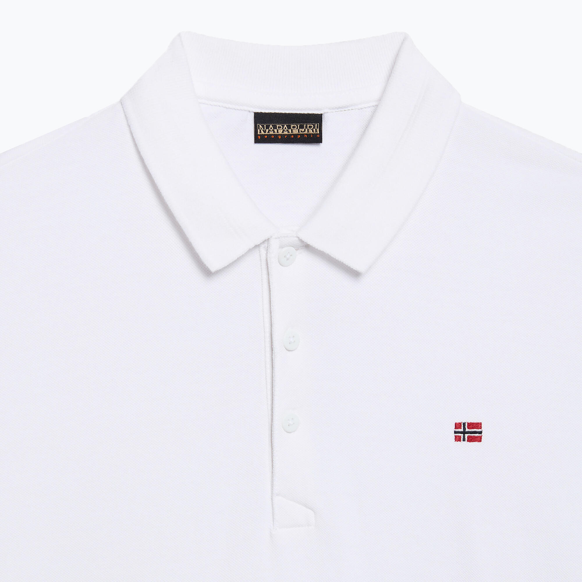 MEN'S Poloshirt kurzarm EALIS SS SUM WEISS 7/7