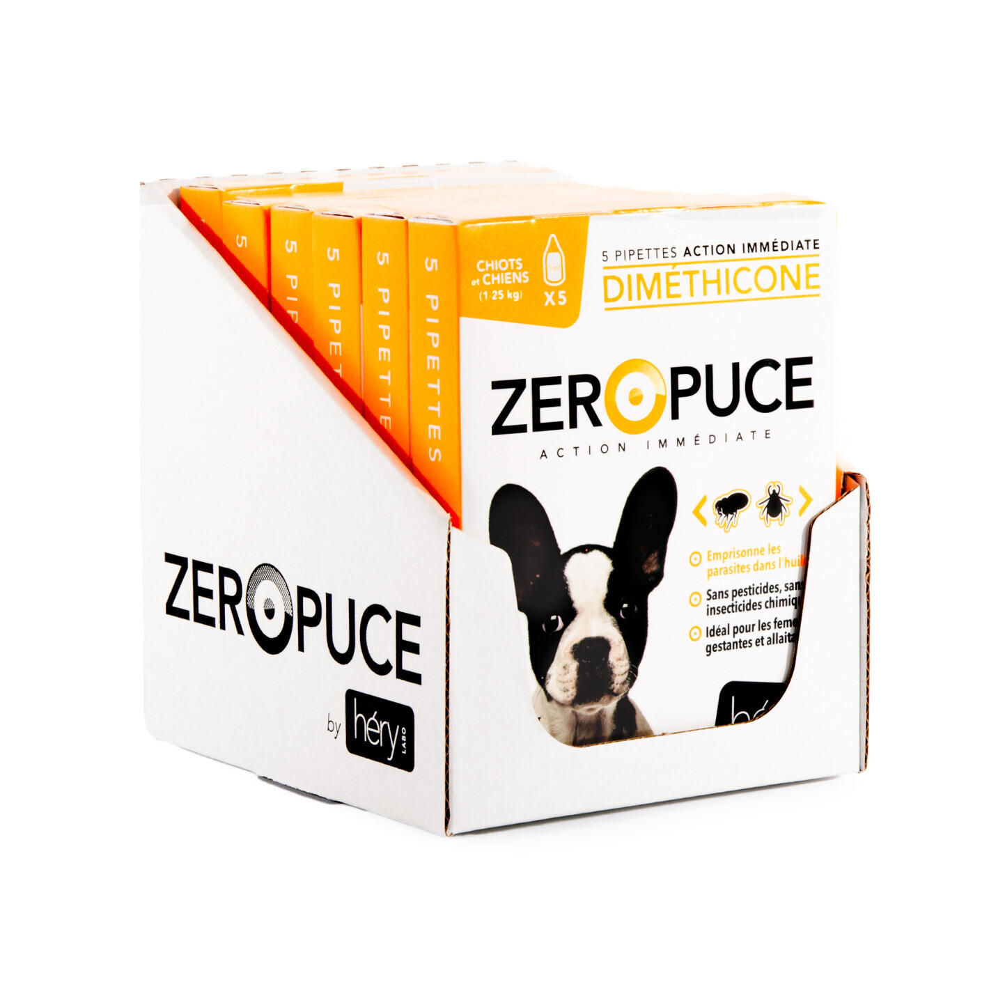 Antiparasit für Hunde Héry Pipet ZP (x5) 2/3