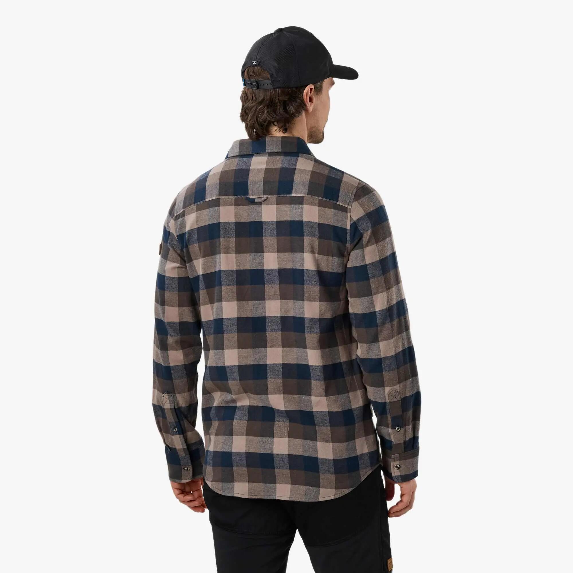 Camisa De Manga Larga Senderismo Hombre Transpirable Nordkap 2/7