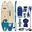 SUP 11' Skiffo Rivage LAGOON - caiac 2 în 1 - pachet complet și design unic