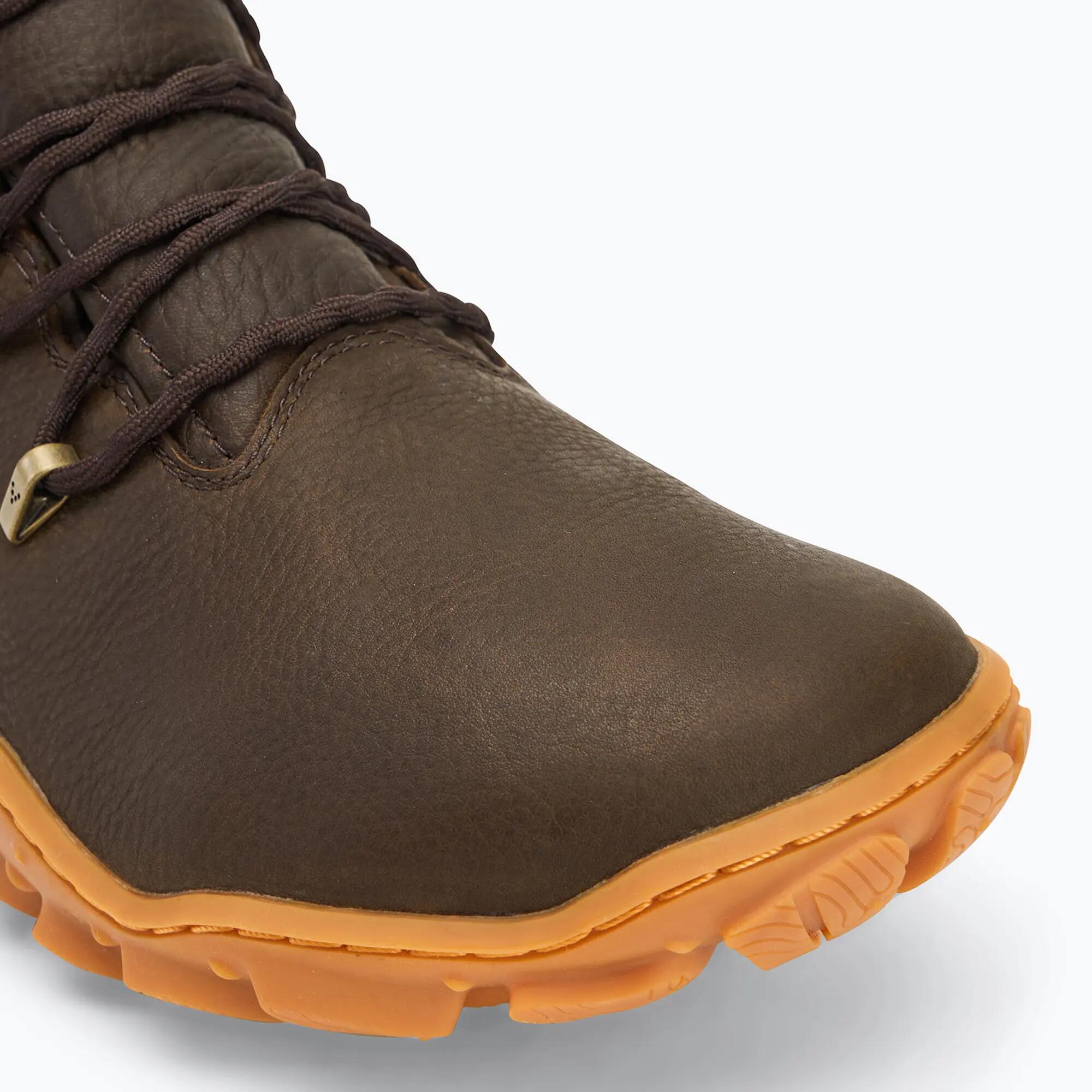 Męskie turystyczne buty barefoot Vivobarefoot TRACKER WINTER II SG MENS OBSIDIAN 7/7