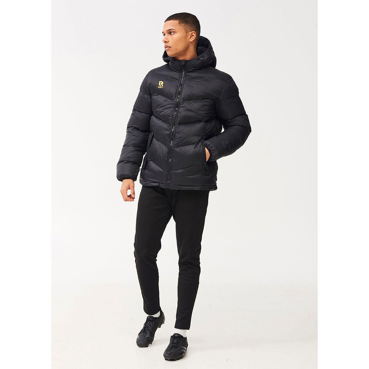 Robey Performance Veste Coach Enfants - Noir / Or 4/5