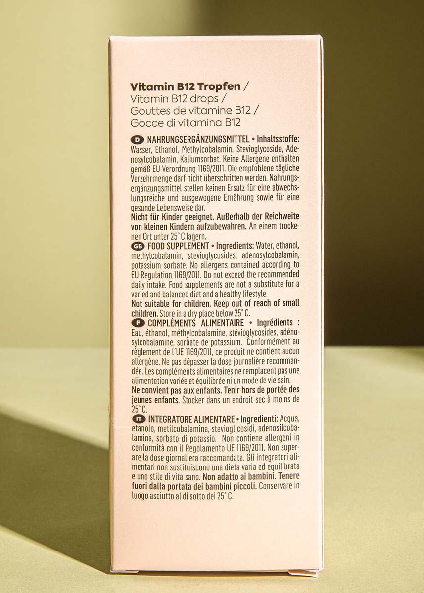 Vitamine B12 en gouttes 50 ml 4/6