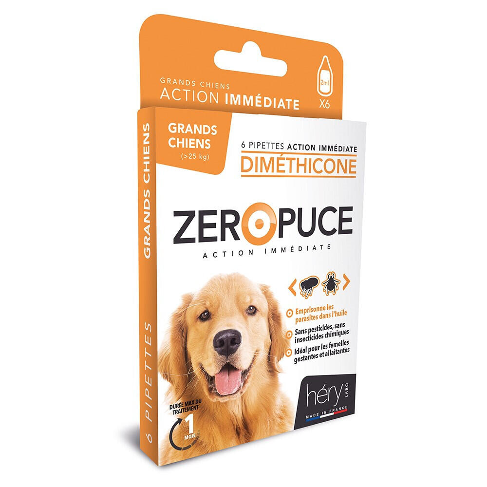 Antiparasite pour chien Héry Pipet G ZP (x6) 2/2