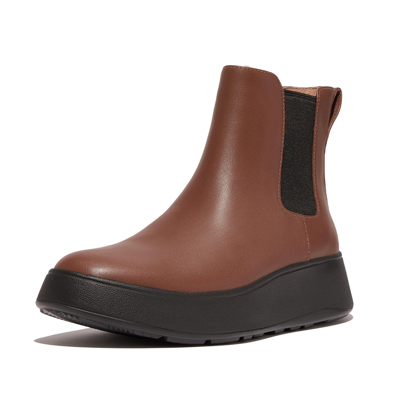 FITFLOP FitFlop F-Mode Leather Flatform Chelsea Boots  BRUIN 36 7/7