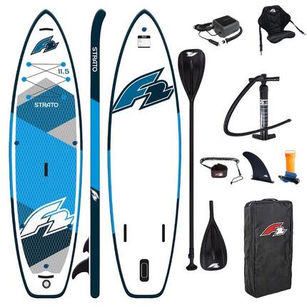 Deska SUP Pompowana F2 Strato 11'5 - 350 cm Combo + Elektryczna pompka PBG6