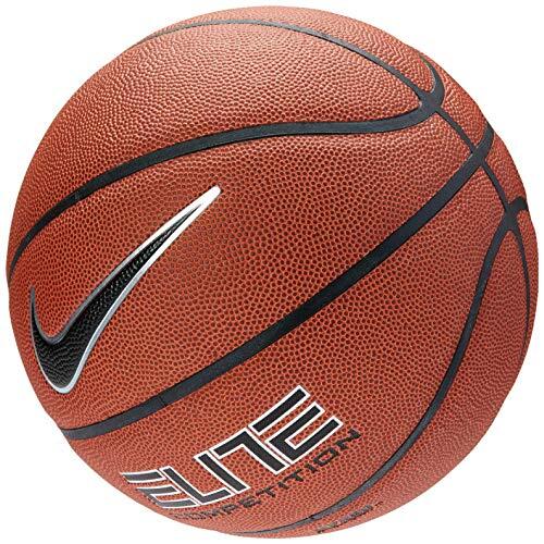 Nike Elite Competition basketbal maat 7 Amber/Black/Metallic Silver 3/3