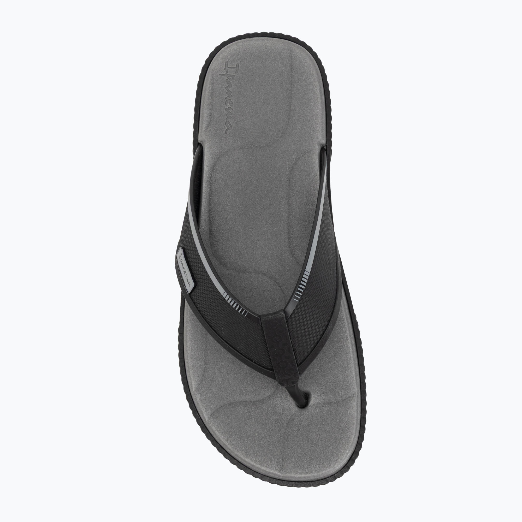 Heren Teenslippers Vintage Grijs & Zwart Multi 5/7