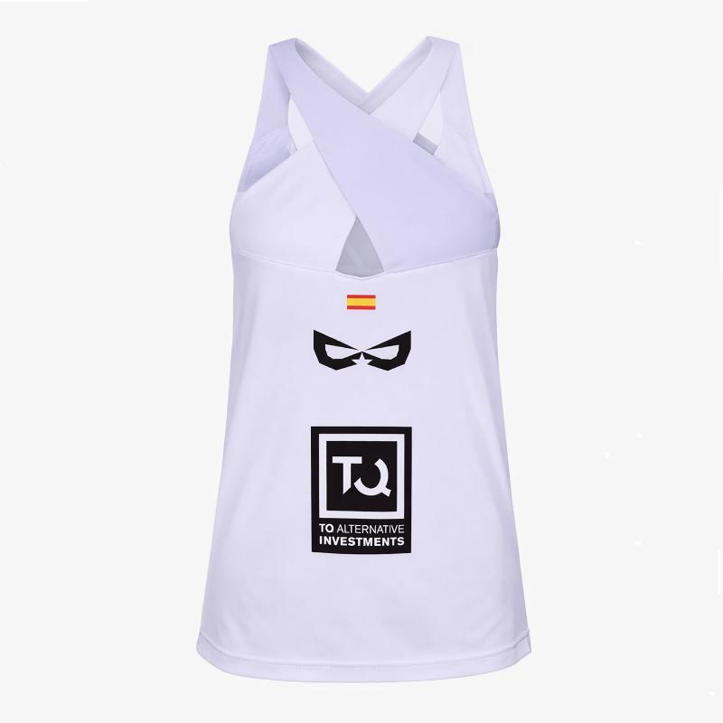 Camiseta Bullpadel Claudia Fernandez Pado Lila Pastel 2/5
