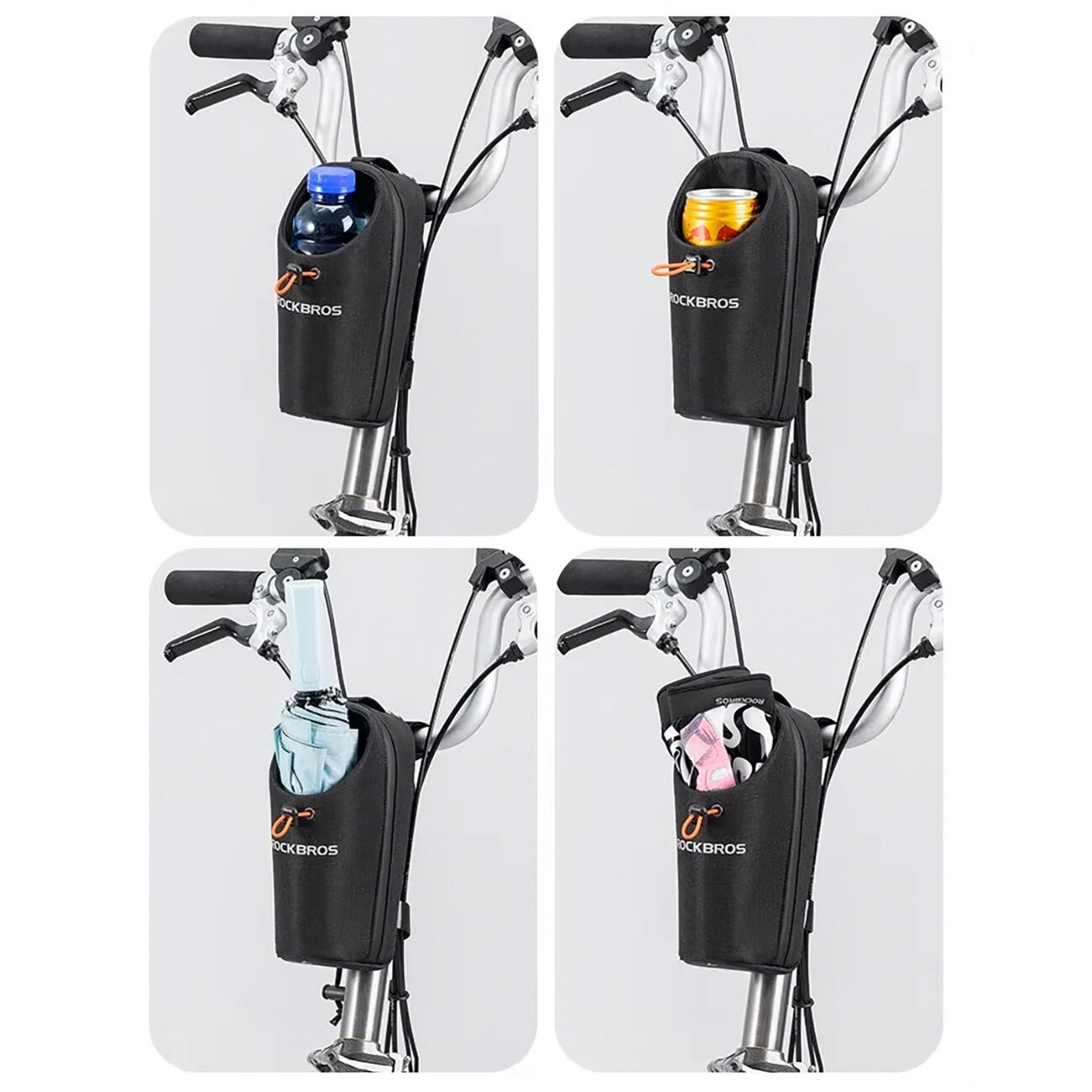Rockbros fietsstuurtas 1,5 l 3/7