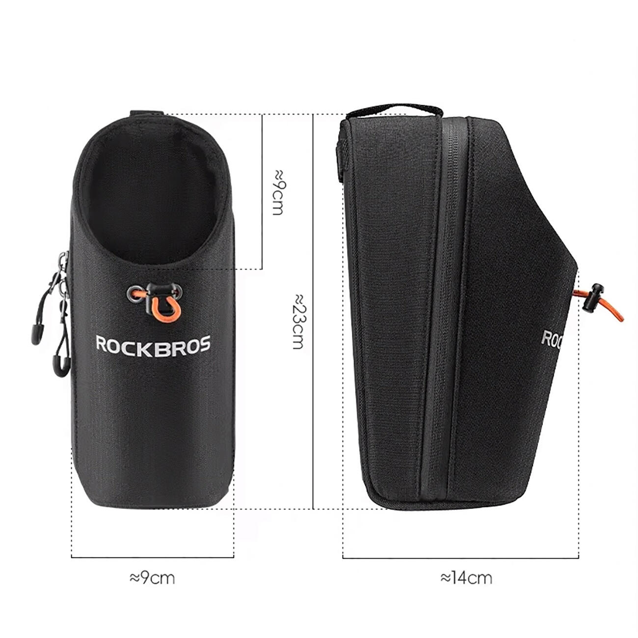 Rockbros fietsstuurtas 1,5 l 6/7