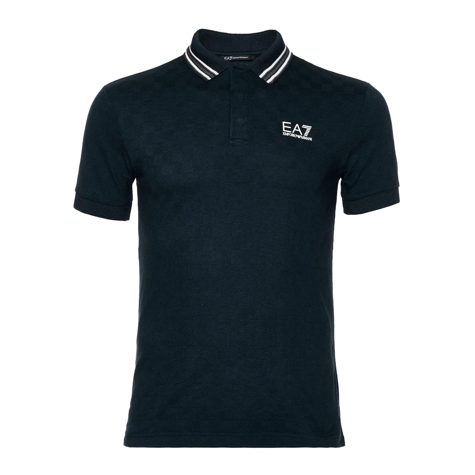 Koszulka męska EA7 Emporio Armani Golf Pro Polo Check 4/4