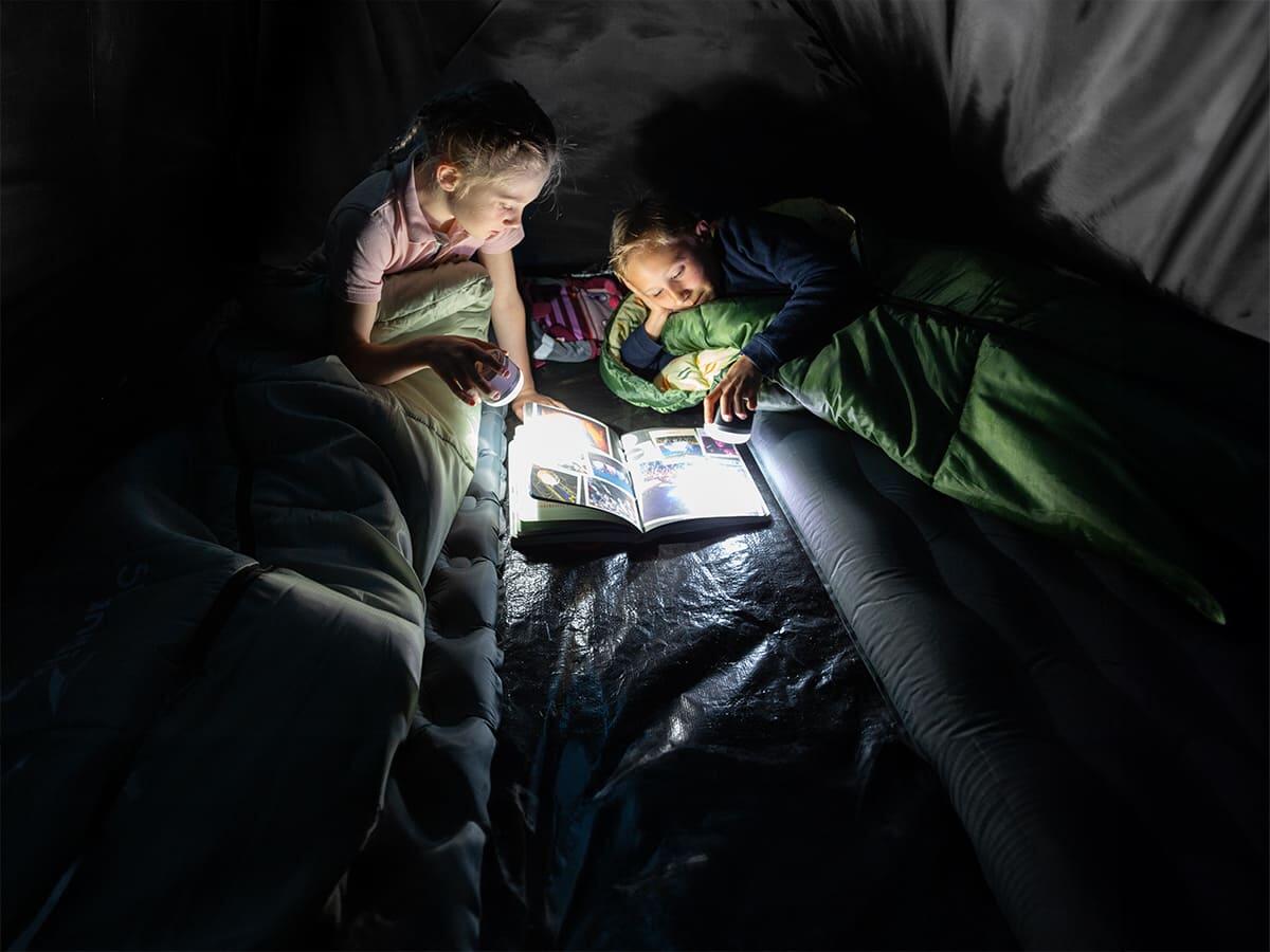 Tente tunnel Isken 3 Sleeper Protect - 3 personnes - Sol cousu - Protection UV 7/7