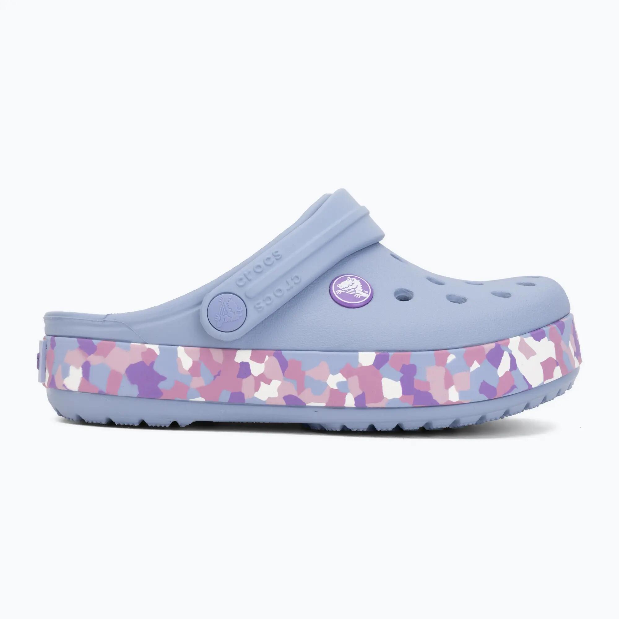 Klapki dziecięce Crocs Crockband Glow Confetti Band 3/7
