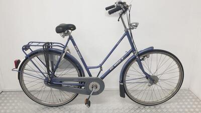 Gazelle primeur tweedehands 28" – 61 cm, blauw, 3-speed