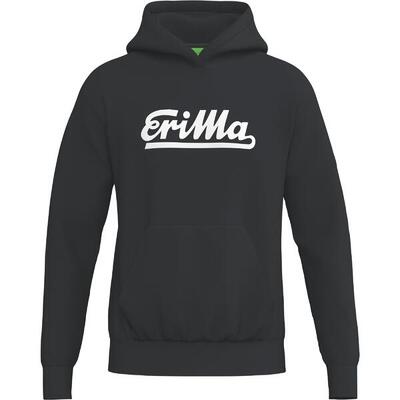 Erima retro hoody zwart